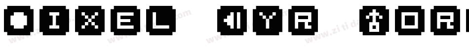Pixel Cyr Normal字体转换
